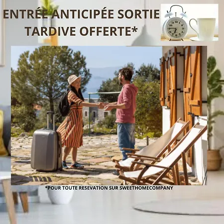 Spacieux Terrasse Parking Gratuit Sur Place 5min Port D'honfleur 公寓